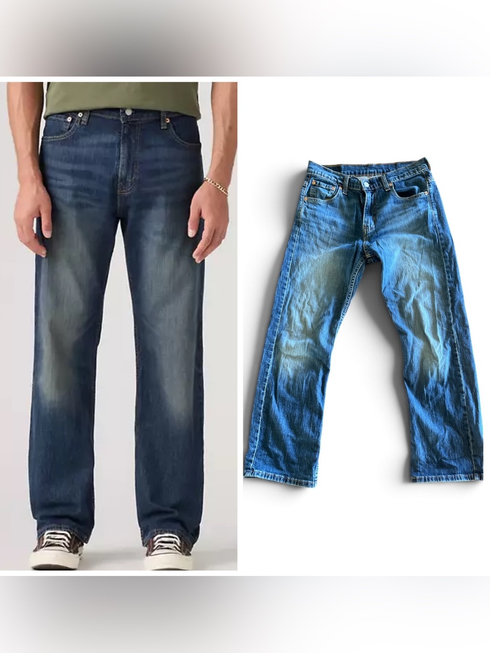 Levi’s 569 Classic Straight-Leg Loose Fit Jeans 29/30